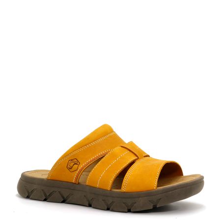 Sandalias para Hombre Casual RI22-SUR Color  Amarillo Talla 42