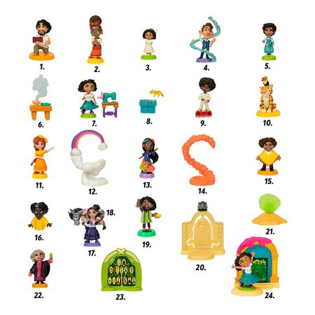 Disney Encanto Calendario de Adviento Casa Madrigal