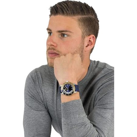 Invicta 12847 Reloj de Acero Inoxidable con Banda Azul para Hombre