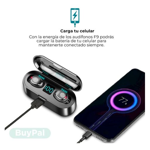 Audifonos Gamer Bluetooth Inalambricos Tactil Handsfree BUYPAL