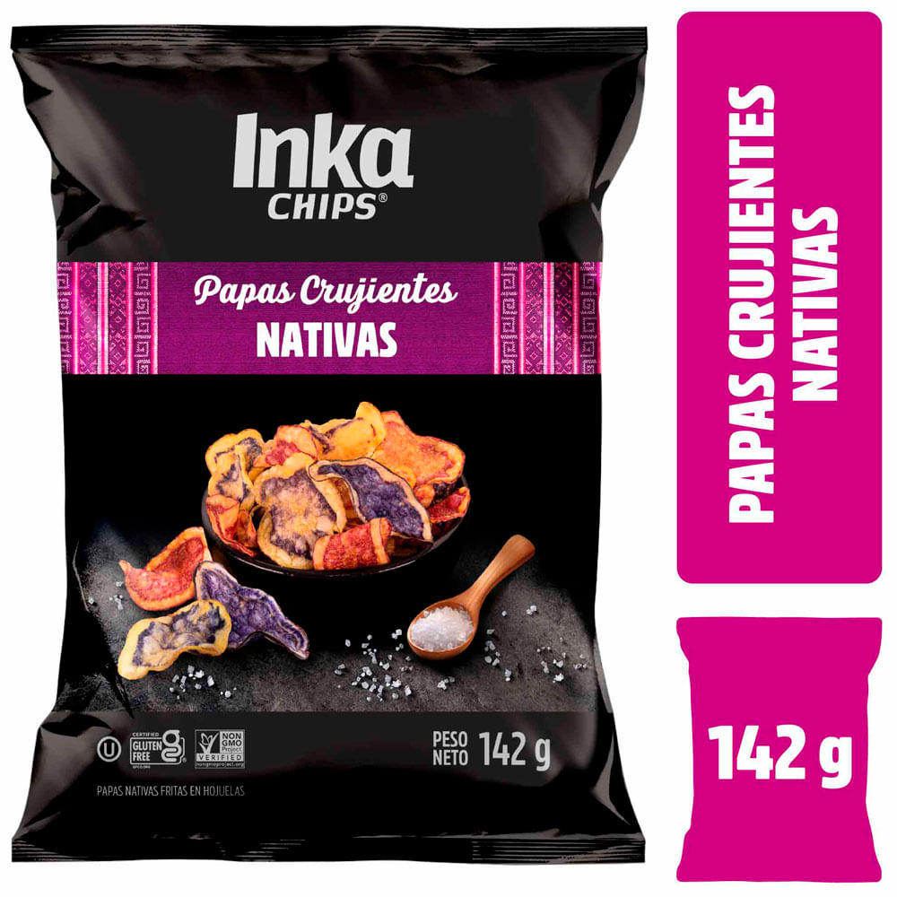 Papa Nativa INKA CHIPS Bolsa 142g plazaVea Supermercado