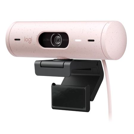 Cámara Web Logitech Brio 500 Full HD 1080p Rosa