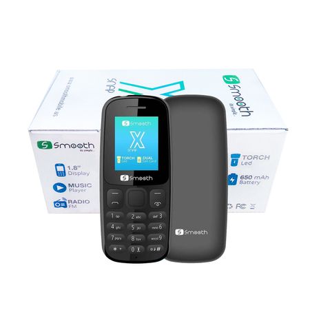 Teléfono Movil Smooth UNO 3G Dual SIM Bluetooth Blanco