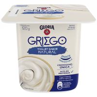 Yogurt Griego GLORIA Natural Vaso 120g