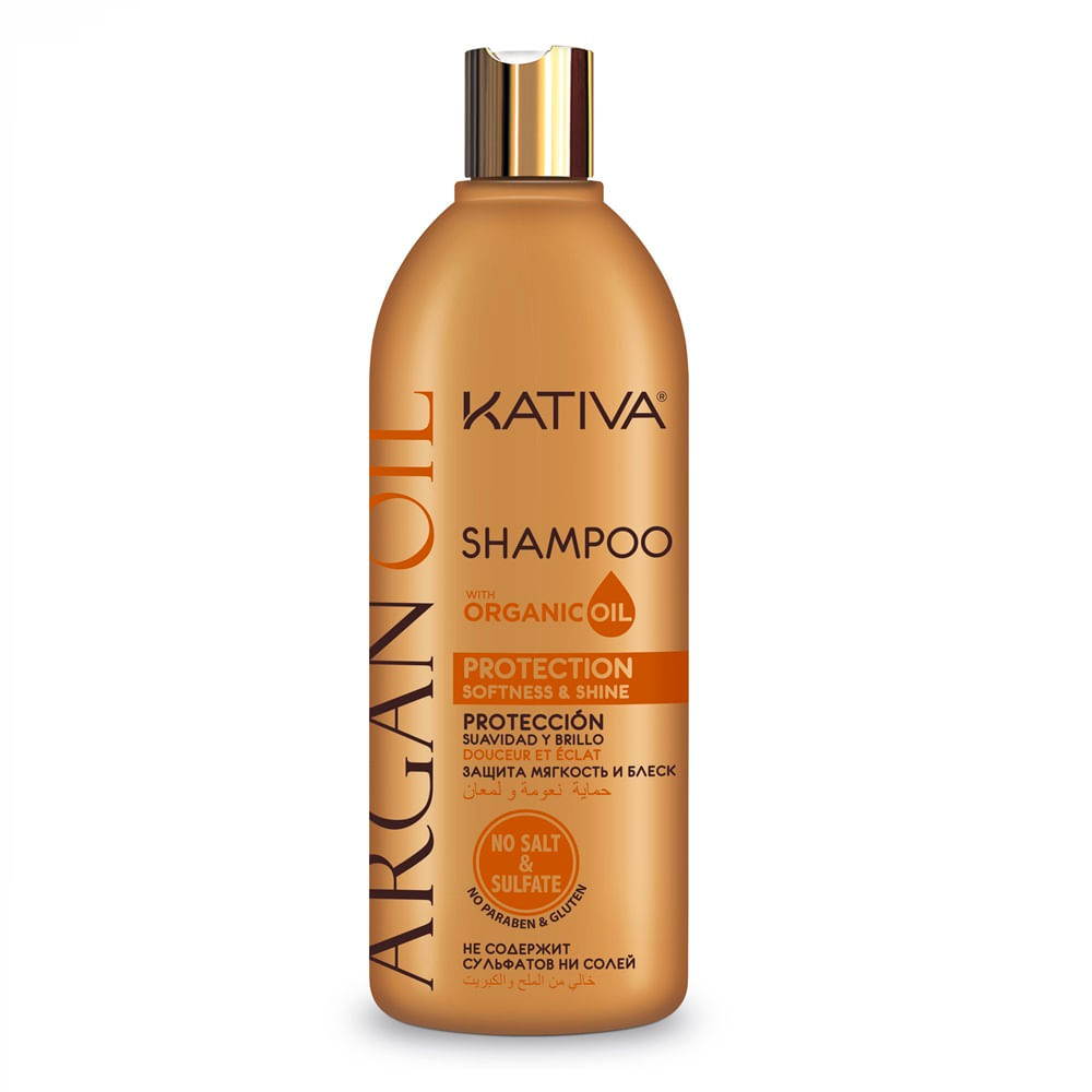 Shampoo KATIVA Argan Oil Frasco 500ml - Supermercado argan kativa