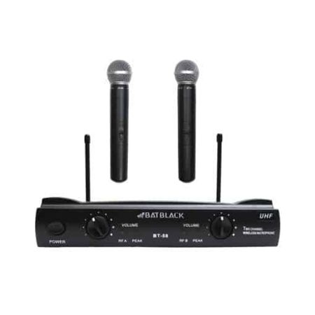 Micrófono Inalámbrico Uhf Bt-58 Batblack