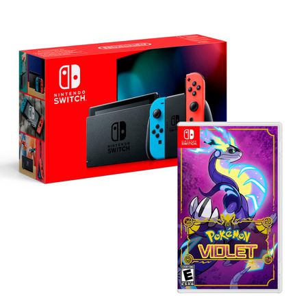 Consola Nintendo Switch Neon 2019 + Pokemon Violet