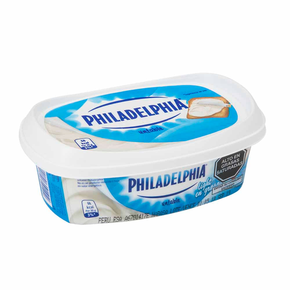 Queso Crema Philadelphia Soft Light Pote 150g Plazavea Supermercado