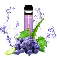 Vape Electrónico Plus 800 Puffs Sabor Aloe Grape Descartable
