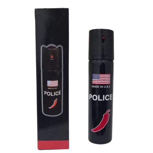 Gas Pimienta Spray 110ml Defensa Personal Protección Negro