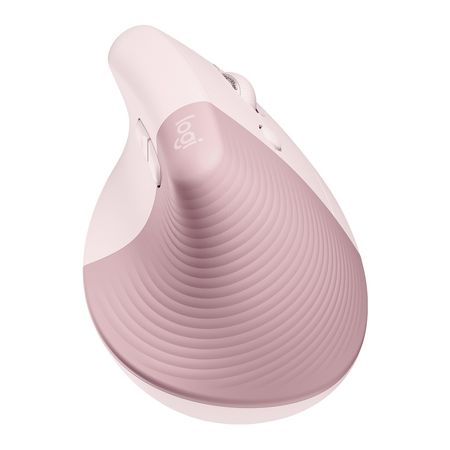 Mouse Logitech Lift Vertical Ergonómico Logi Bolt Rosa