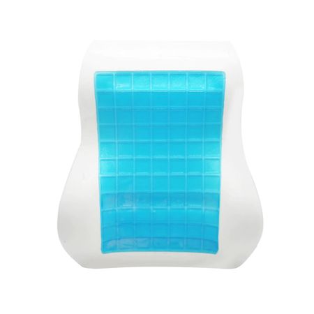 Cojin Respaldar Lumbar Viscoelástica con Gel y Funda