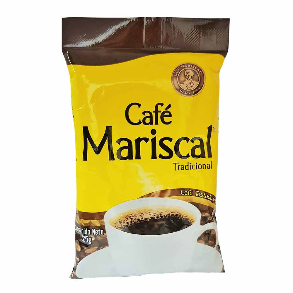 Café Tostado y Molido MARISCAL Tradicional Bolsa 125g