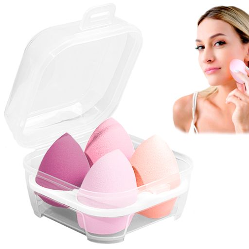 GENERICO Pack X 12 Esponjas Para Maquillaje