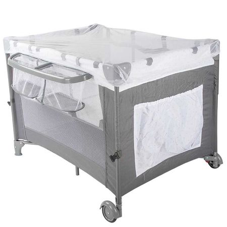 Cuna Corral Pack and Play Infati Always Together Gris