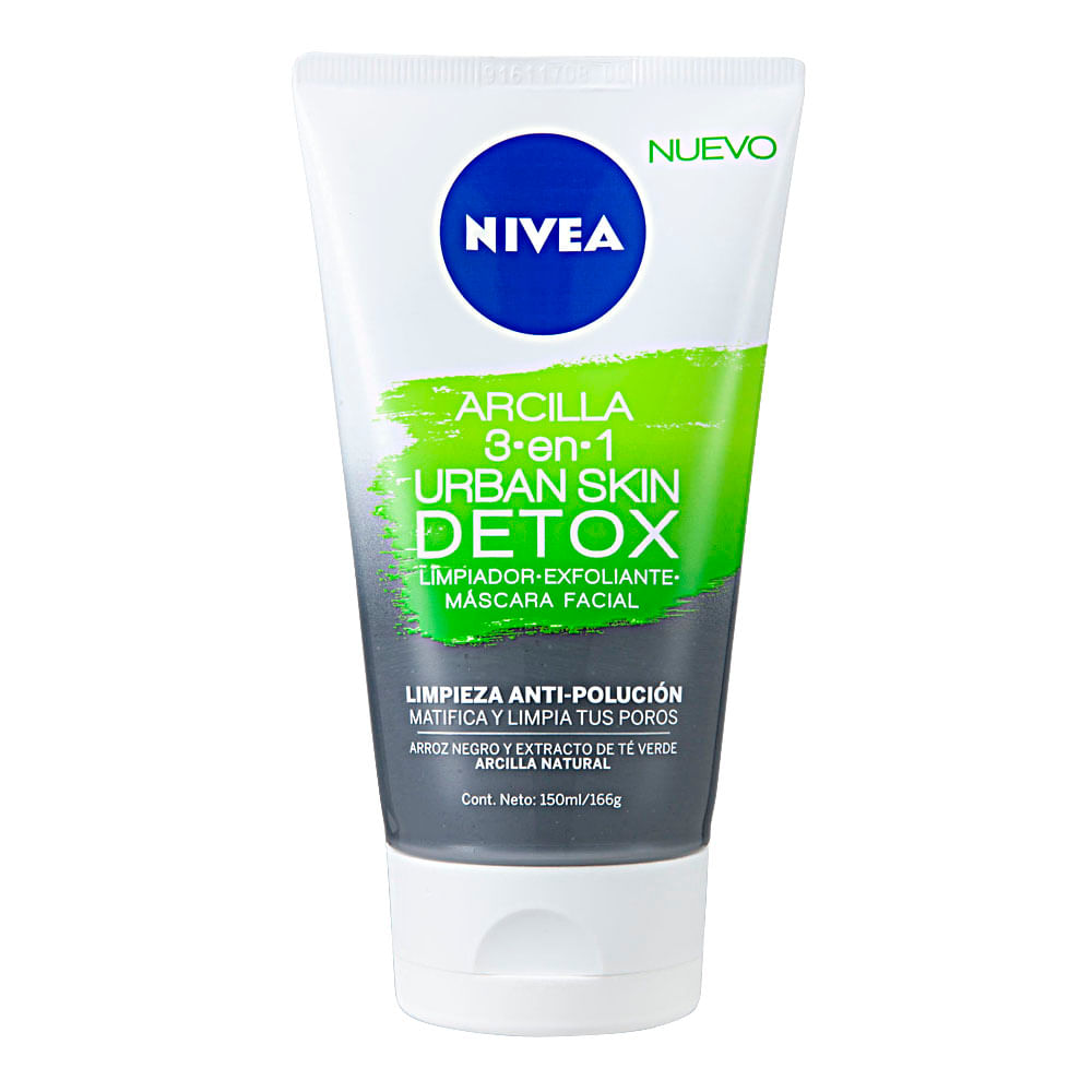 Exfoliante Facial NIVEA Arcilla 3 en 1 Tubo 150ml Supermercado