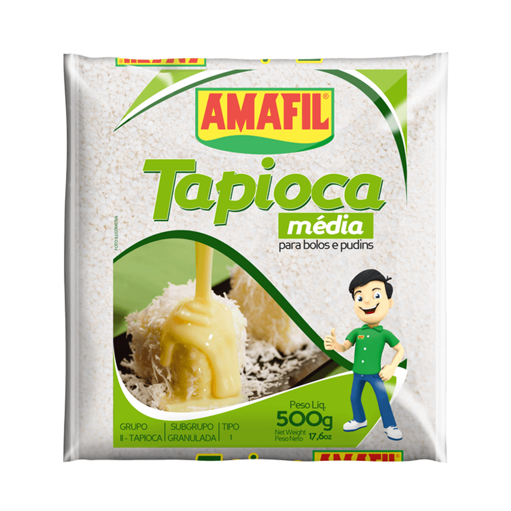 Tapioca Granulada Amafil 500g Plazavea Supermercado 9962