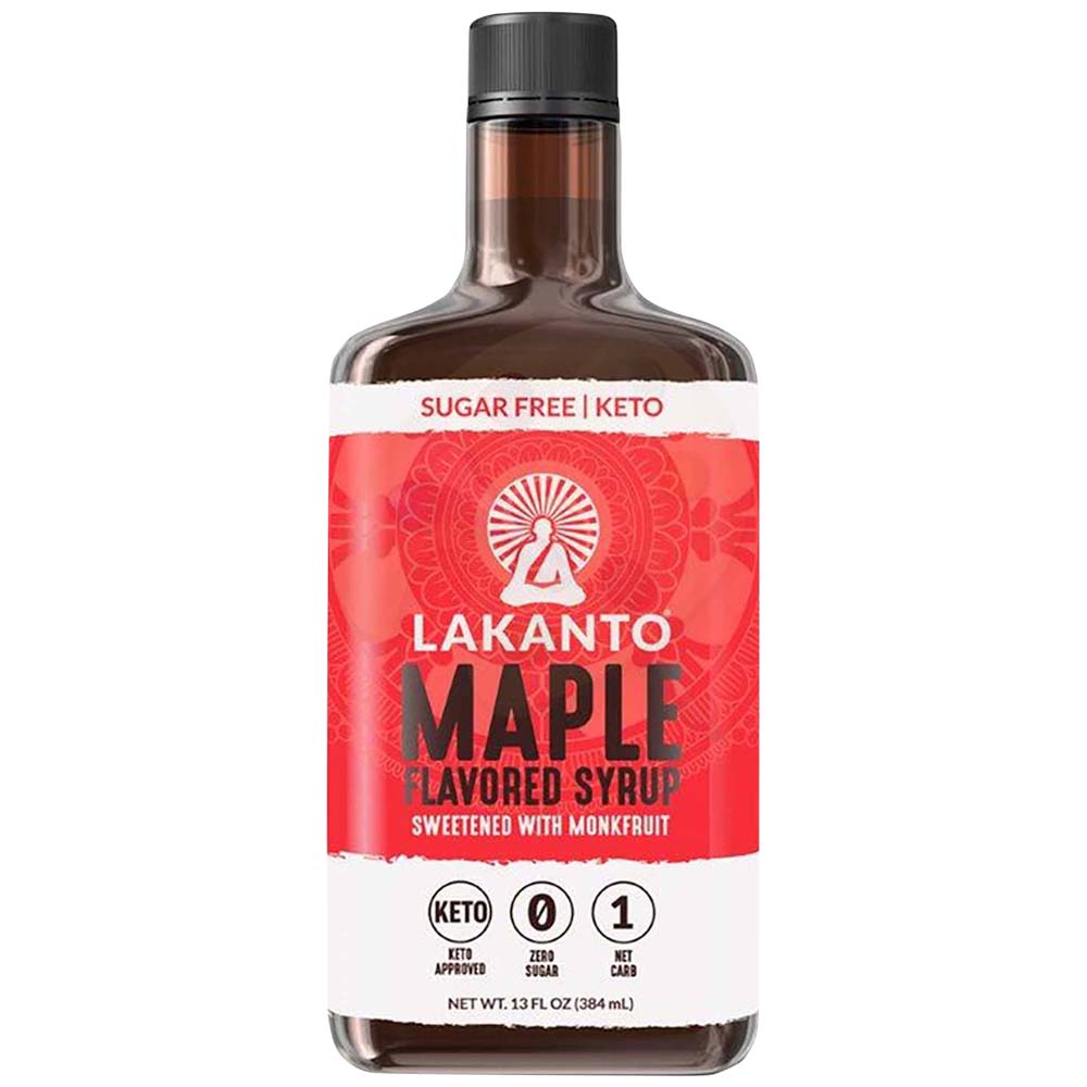 Miel de Maple Syrup LAKANTO Botella 384ml