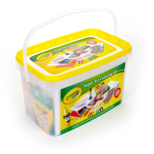 Crayola Super Art Coloring Kit - Green by Crayola : : Juguetes  y Juegos