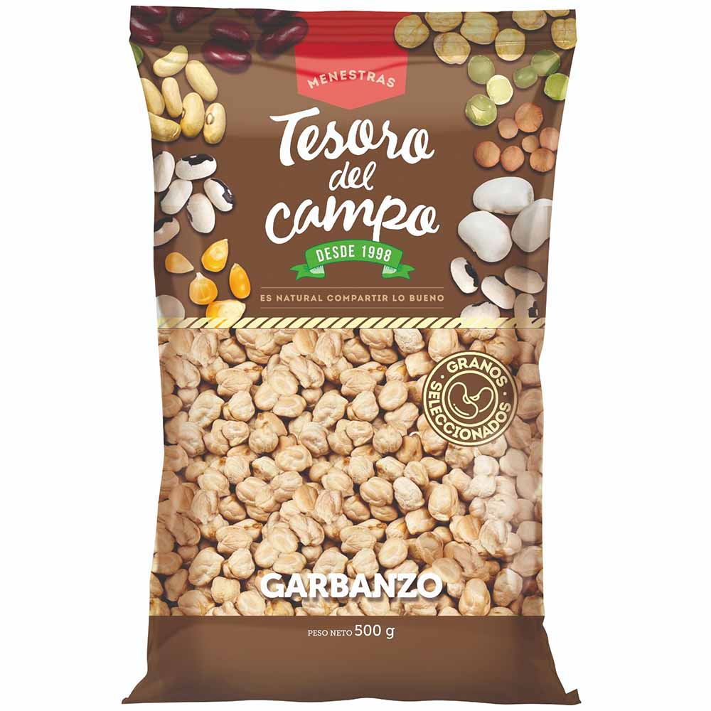 Garbanzo TESORO DEL CAMPO Bolsa 500g