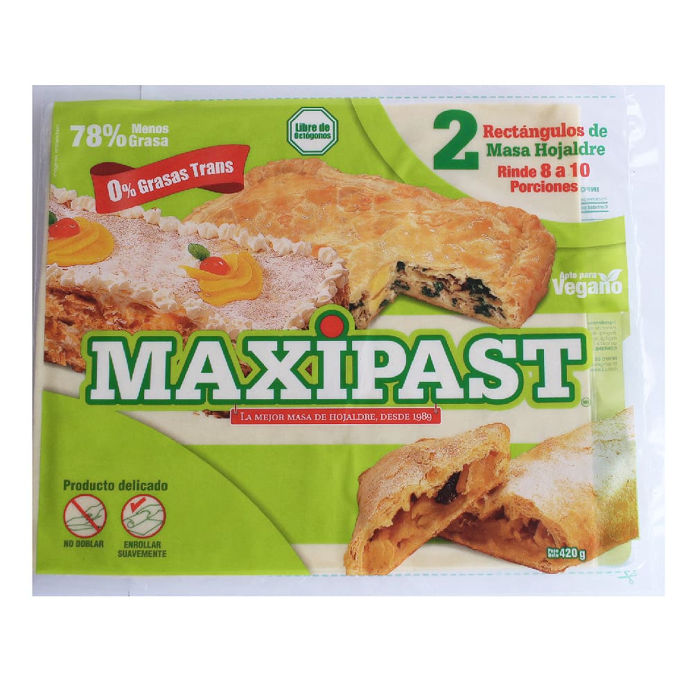 Masa Hojaldre MAXIPAST Bolsa 420g