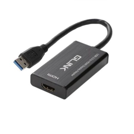 Convertidor Usb 3.0 a HDMI GLINK GL-012 Full HF 1080p Adaptador