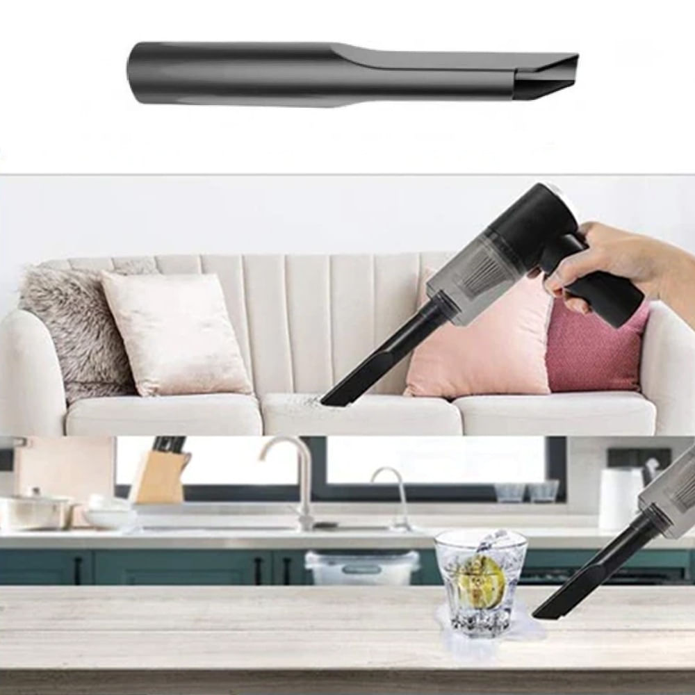 Aspirador de mano inalámbrico vertical aspiradora ligera recargable  aspiradora portátil para automóvil, mini limpiador de piso para limpieza  del hogar
