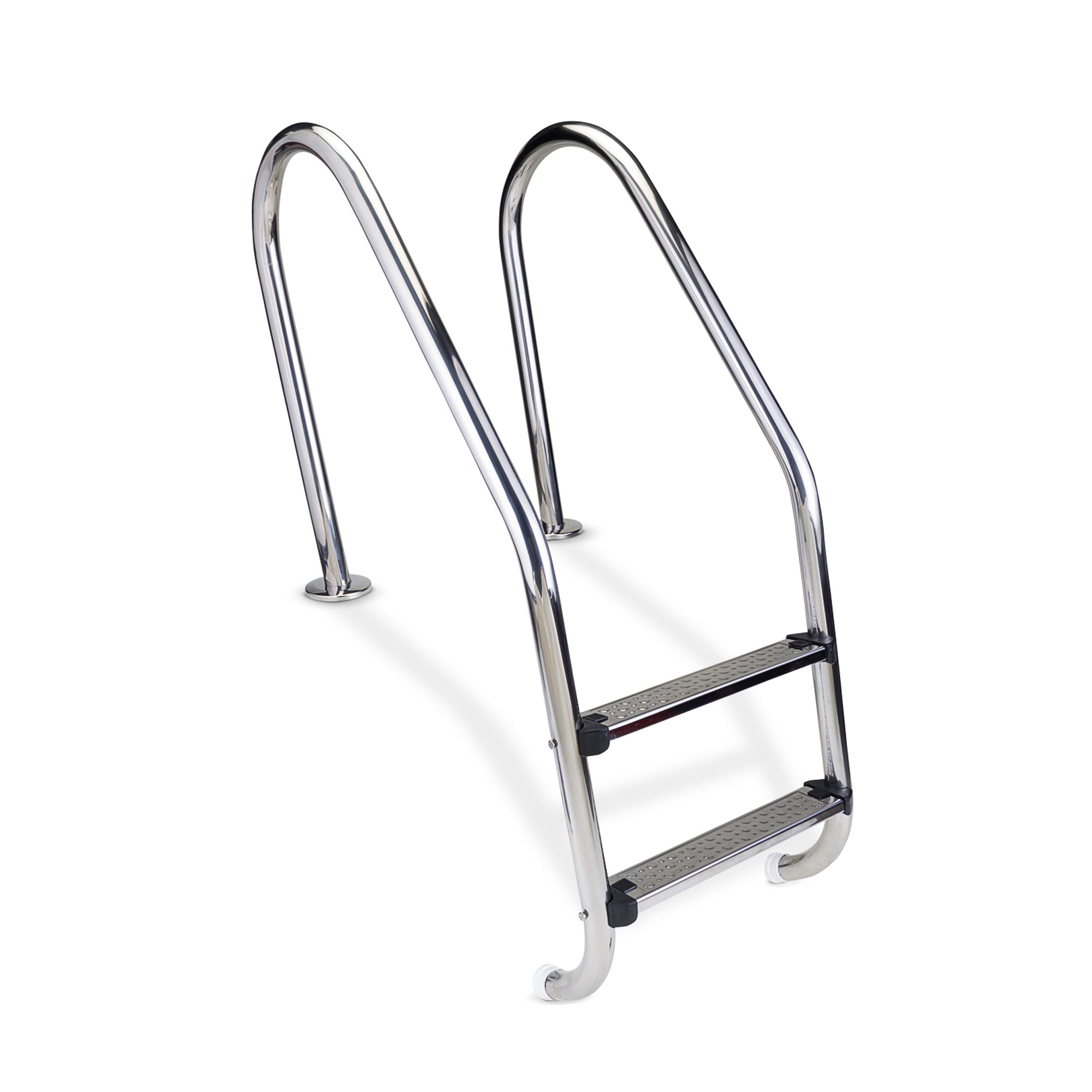 Escalera para piscina de acero 2 pasos Aquant