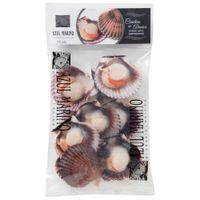 Conchas de Abanico AZUL MARINO Media Valva Bolsa 6un