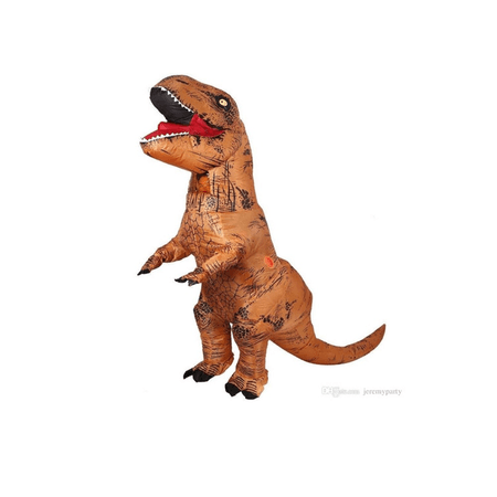Fructífero aventuras grupo Disfraz de Dinosaurio Inflable T-Rex Halloween Carnaval Naranja | plazaVea  - Supermercado