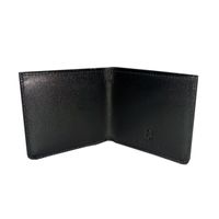 Billetera Monedero de Cuero Caballero Negra