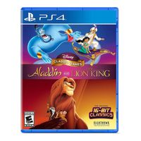 Juego Ps4 Aladdin y El Rey León Juegos Clásicos De Disney