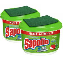 pack-lavavajillas-sapolio-manzana-pote-800g-2un