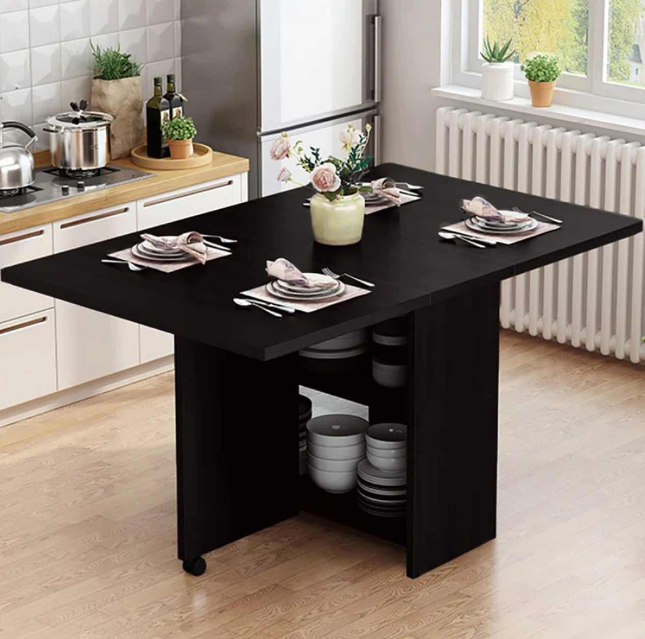 Mesa de Comedor Plegable Milessio Ventitas Peru