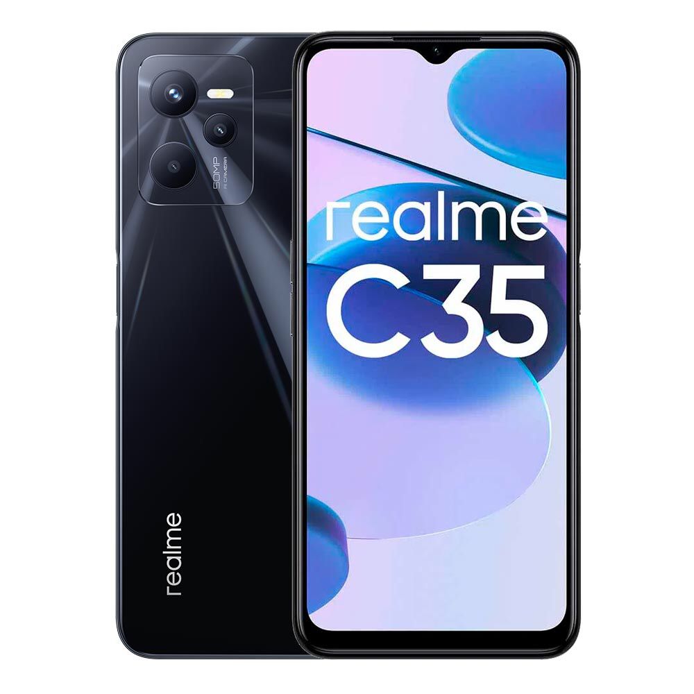 Celular Realme C35 4GB RAM 64GB Glowing Black | plazaVea - plazaVea
