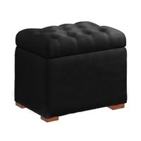 Baul Ultracuero Diana Mavisac Pequeño Color Negro