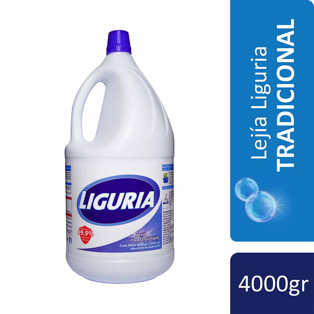 Lejía LIGURIA Tradicional Botella 4000g