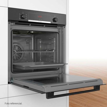 Horno Empotrable Elétrico BOSCH 71L HBA513BB1 Negro | plazaVea -  Supermercado