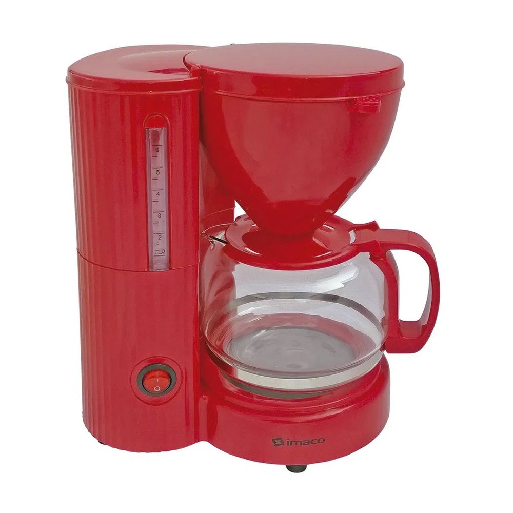 Cafetera de 6-8 Tazas Imaco ICM608R Rojo | plazaVea - Supermercado