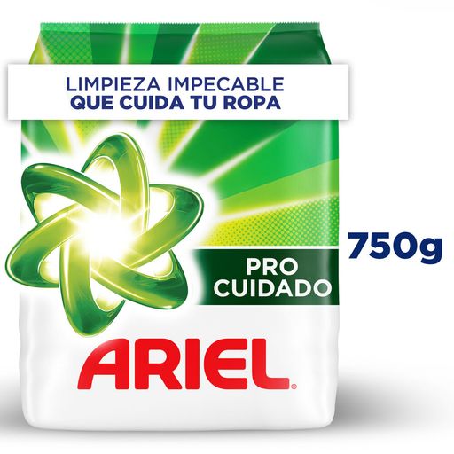 Detergente en Polvo ARIEL Cuidado para Lavar Ropa Blanca y de Color 750g |  plazaVea - Supermercado