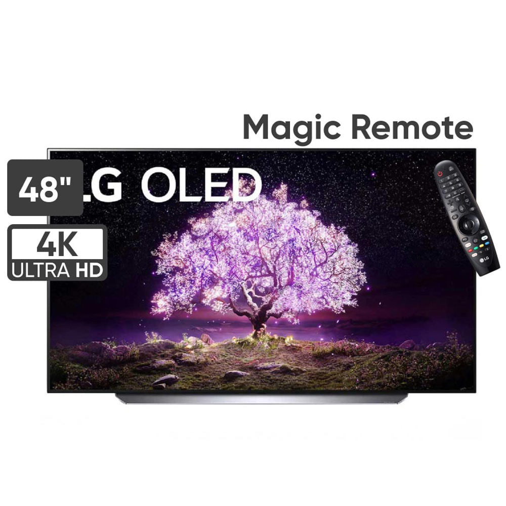 Televisor LG OLED 48'' 4K ThinQ AI OLED48C1 (2021)