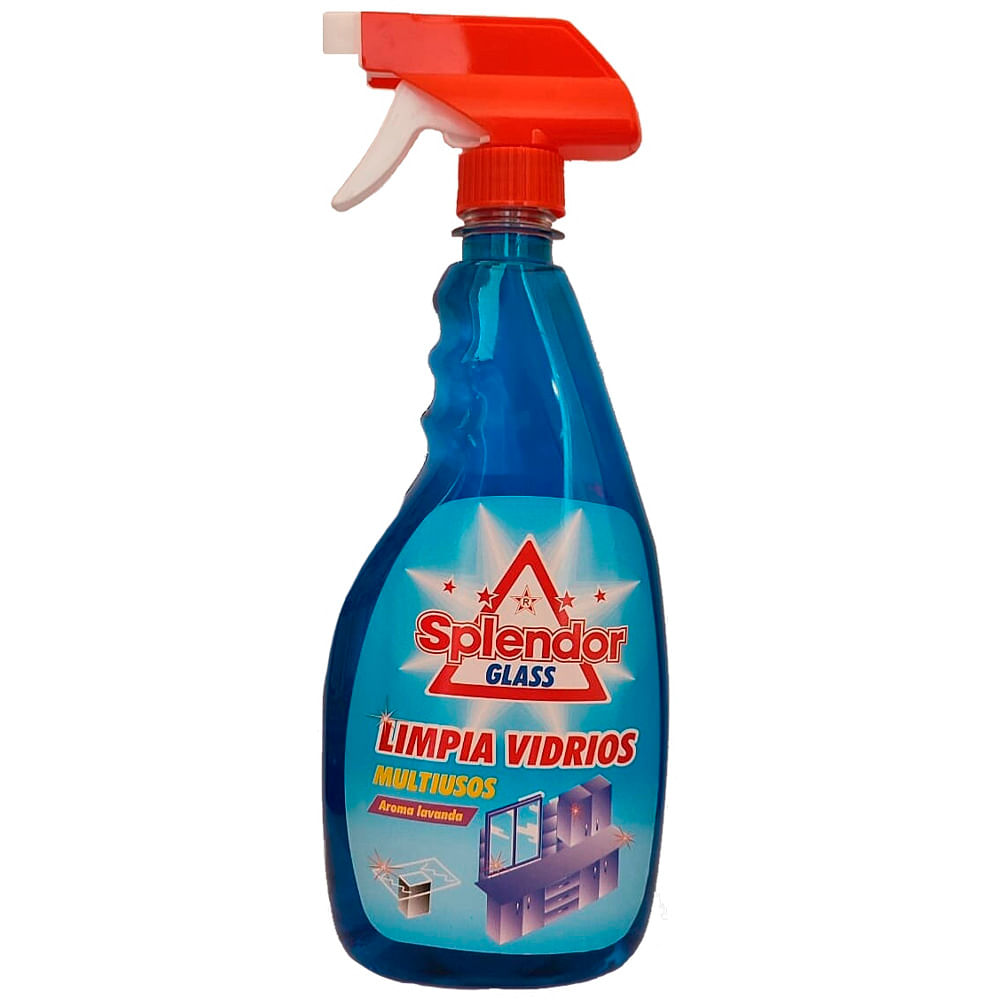 Limpiador de Vidrio SPLENDOR Lavanda Frasco con Gatillo 675ml