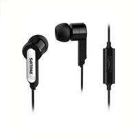Audífonos Philips SHE1405 con Micrófono Negro