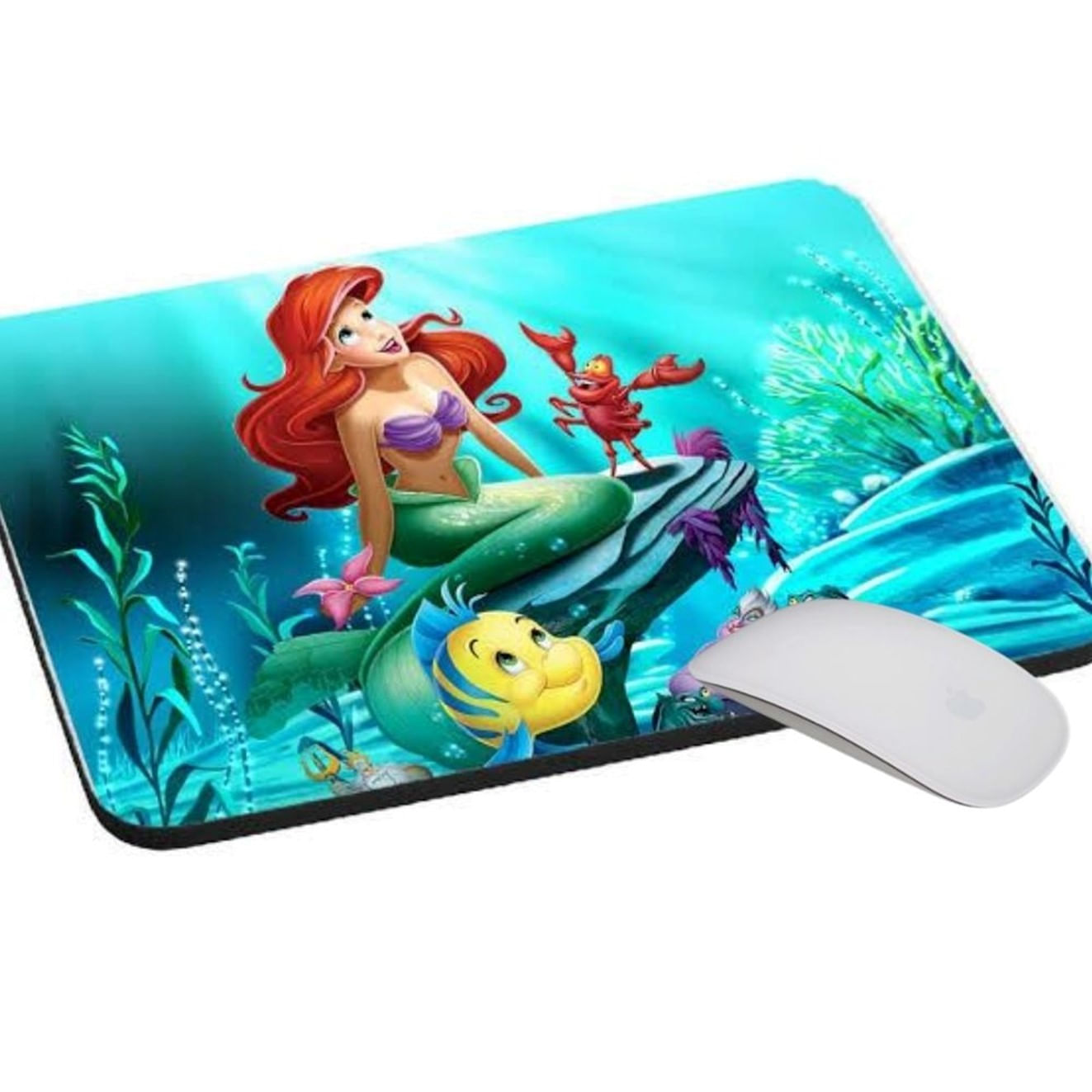 Mouse Pad Booforkids La Sirenita Tela de Sublimación