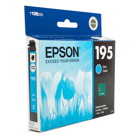 Cartucho de Tinta EPSON 195 Cyan | plazaVea - Supermercado