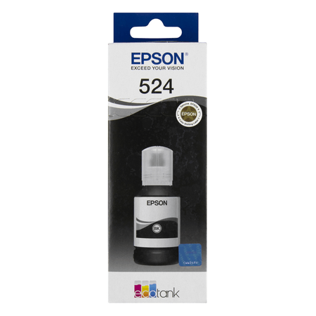 Botella de Tinta EPSON 524 Negro | plazaVea - Supermercado