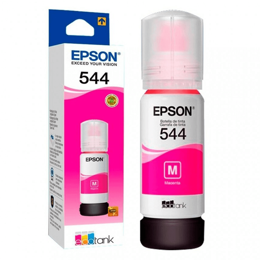 Botella De Tinta Epson 544 Magenta Plazavea Supermercado 9125