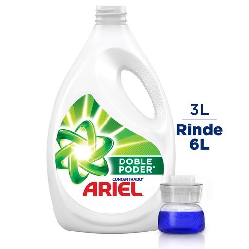 Detergente ARIEL Concentrado 3L plazaVea Supermercado