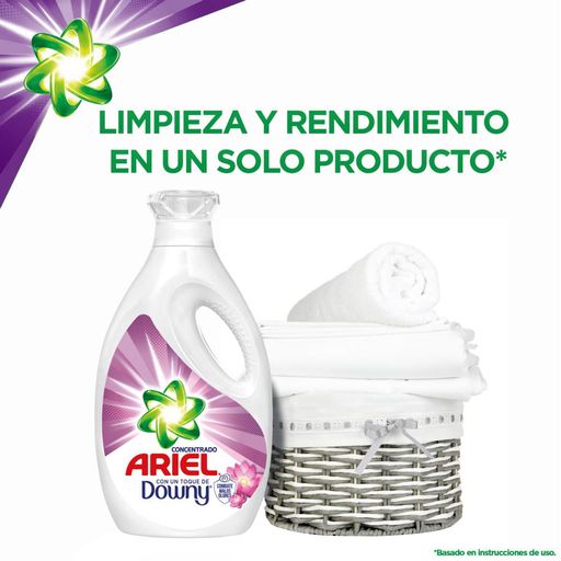 Detergente líquido Ariel Color remueve manchas y cuida el color 80
