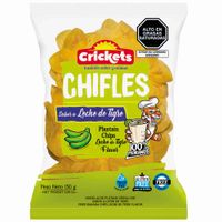 Chifle Salado CRICKETS Sabor Leche de Tigre Bolsa 150g